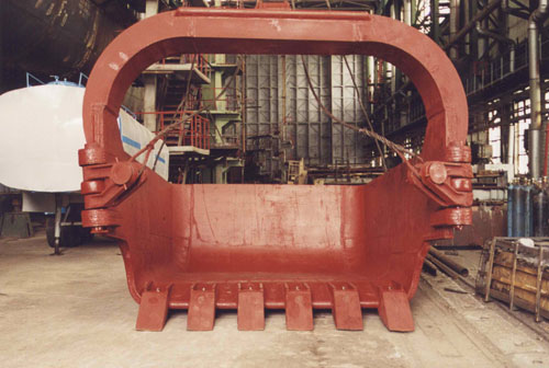 Manufacture and repair of ladles for the walking excavators